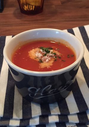 野菜とトマトのスープ-レシピのメイン写真
