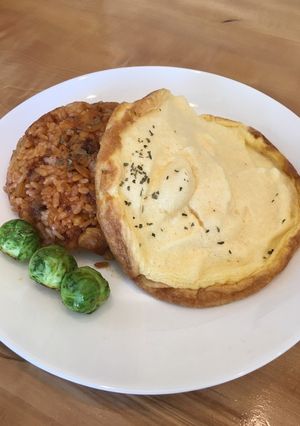 ふわっと〜スフレオムライス-レシピのメイン写真