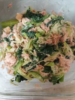 小松菜のツナチーズ和え-レシピのメイン写真