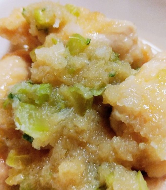 簡単おかず⭐ささみみぞれ煮⭐夕飯の一品に-レシピのメイン写真
