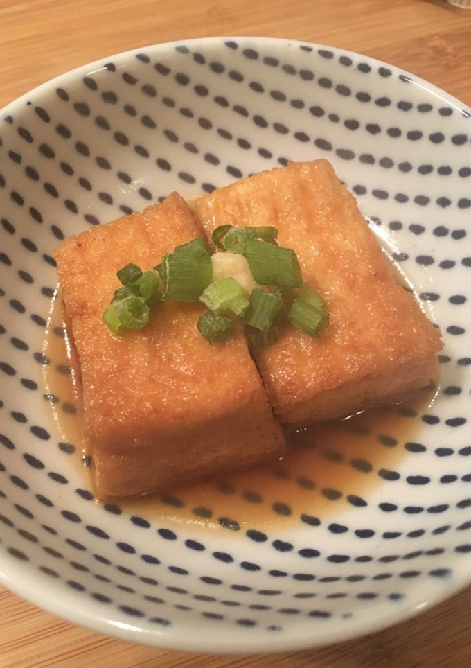 超簡単一品 厚揚げ煮 シンプル編-レシピのメイン写真