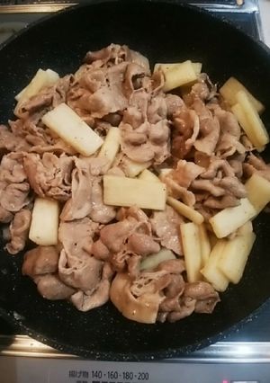 豚肉と長芋のポン酢炒め-レシピのメイン写真