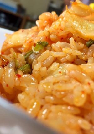焦がしごま油のキムチチャーハン-レシピのメイン写真