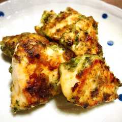 รูปของ 鶏むね肉の青のり焼き