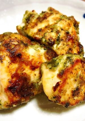鶏むね肉の青のり焼き-レシピのメイン写真