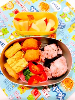 幼稚園お弁当 3歳5ヶ月③-レシピのメイン写真