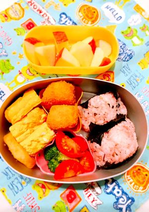 幼稚園お弁当 3歳5ヶ月③-レシピのメイン写真