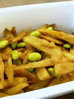 ごぼうのカレーきんぴら-レシピのメイン写真