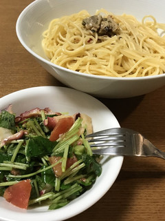たことトマトと三つ葉のサラダ-レシピのメイン写真