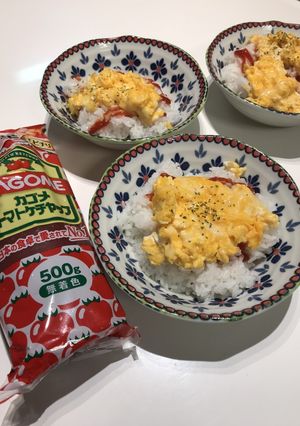 簡単チーズオムライス-レシピのメイン写真