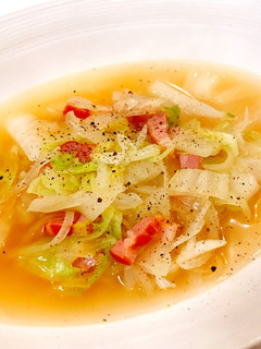 サラダ代わりに♡簡単野菜コンソメスープ-レシピのメイン写真