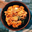 めんつゆがポイント!鶏もも肉の焼鳥丼