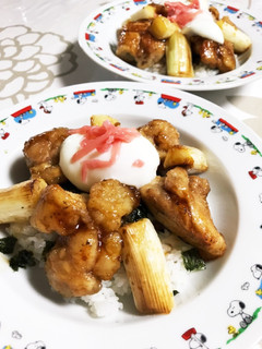 揚げずに楽チン!甘辛ダレの唐揚げ丼-レシピのメイン写真