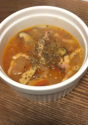 意外な美味しさ！トマトスープ♡-レシピのメイン写真
