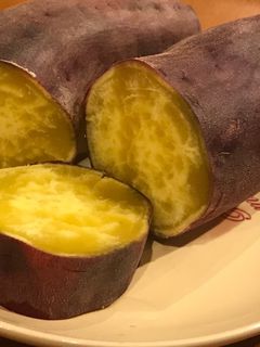 レンジで!簡単焼き芋風-レシピのメイン写真