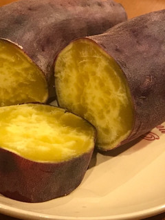 レンジで!簡単焼き芋風-レシピのメイン写真