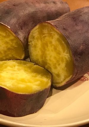 レンジで！簡単焼き芋風-レシピのメイン写真