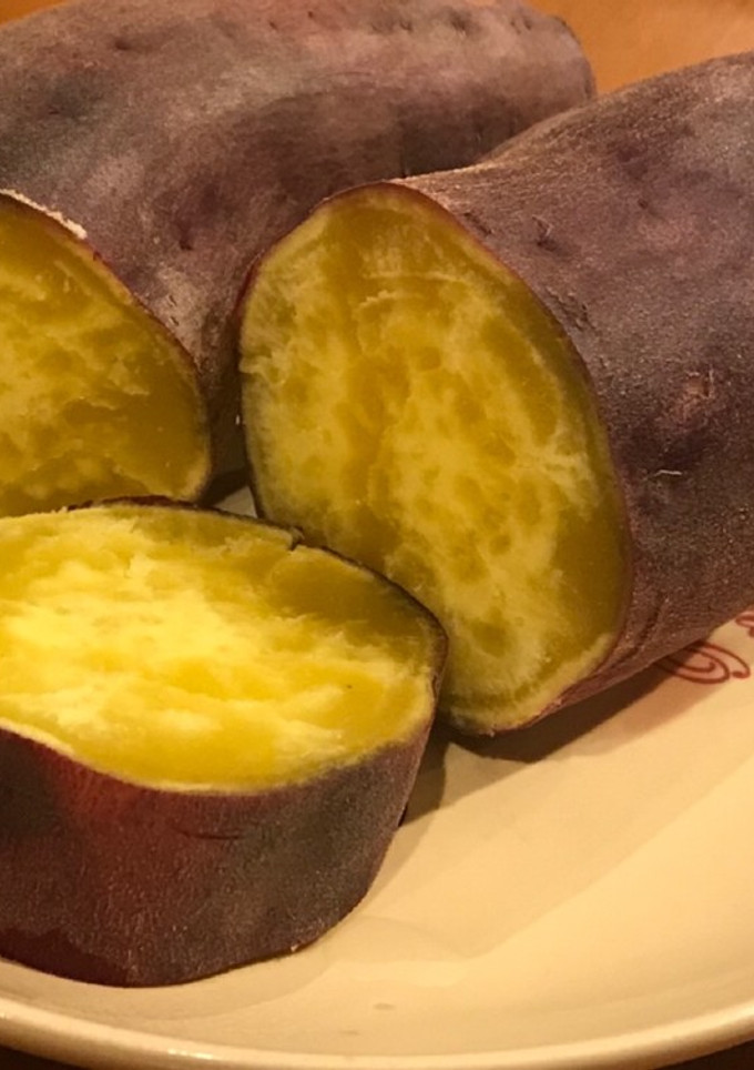 レンジで！簡単焼き芋風-レシピのメイン写真