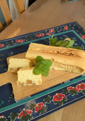 りんごとヨーグルトのチーズケーキ-レシピのメイン写真