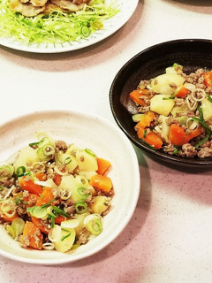 じゃがいもと人参の味噌炒め-レシピのメイン写真