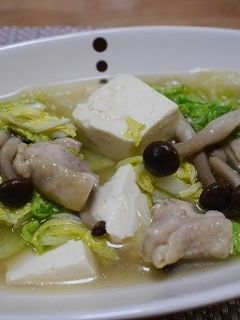 白菜と鶏肉としめじのとろっと煮-レシピのメイン写真