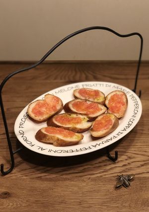 適当で雑な☆パンコントマテ-レシピのメイン写真