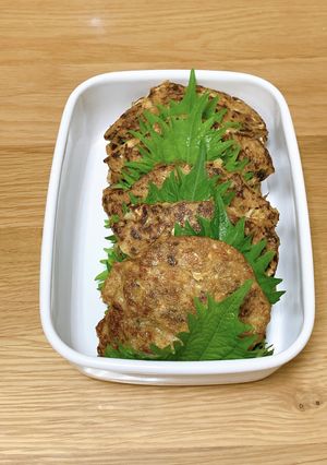 鯖缶のハンバーグレシピ-レシピのメイン写真