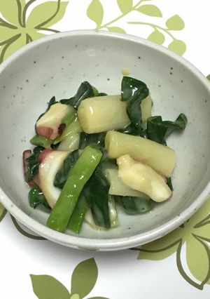 みかん酢で作るネギとタコのぬた-レシピのメイン写真