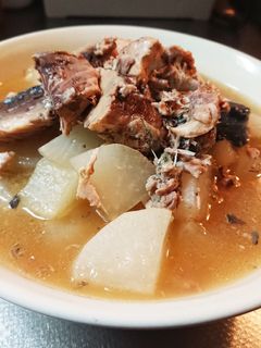 大根と鯖水煮缶の煮物-レシピのメイン写真