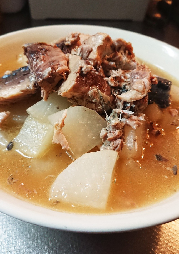 大根と鯖水煮缶の煮物-レシピのメイン写真