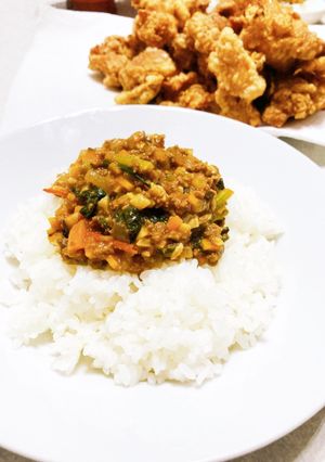 野菜たっぷりドライカレー-レシピのメイン写真