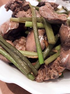 レバー甘辛煮 ニンニクの芽-レシピのメイン写真