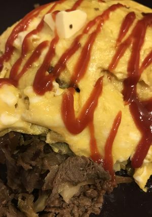 スタミナオムライス-レシピのメイン写真