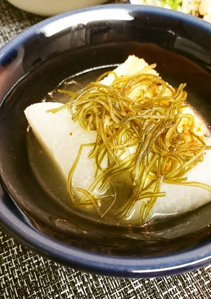 大根と厚揚げの昆布煮-レシピのメイン写真