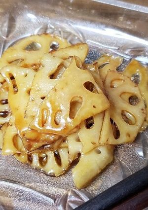 超簡単！子ども喜ぶ！れんこんのきんぴら！-レシピのメイン写真