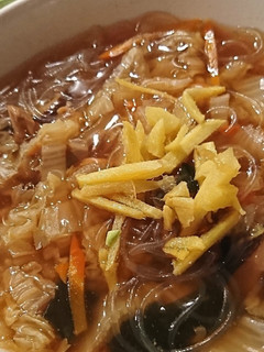 寒い冬に。たっぷり白菜と春雨のスープ-レシピのメイン写真
