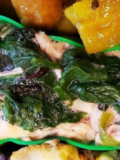 1歳10ヶ月 湯葉とベビーリーフの和え物-レシピのメイン写真