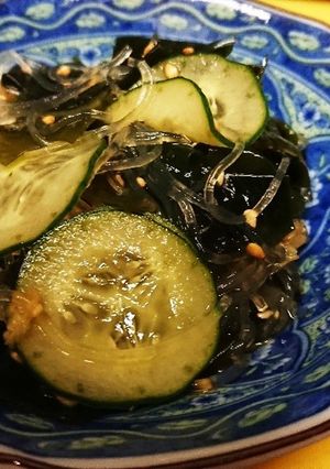 キュウリわかめ春雨の酢の物-レシピのメイン写真