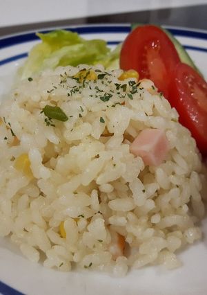 簡単ランチ♪お鍋でエビピラフ-レシピのメイン写真