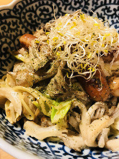 クリームソースのイタリアン焼きそば-レシピのメイン写真