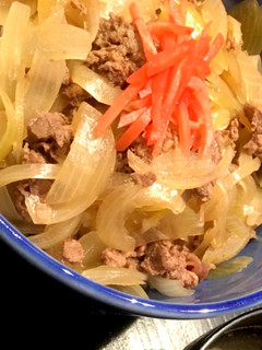 「茶色いおかず」時短 めんつゆ 牛丼-レシピのメイン写真