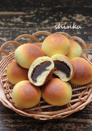あんこたっぷり！ミニあんぱん-レシピのメイン写真