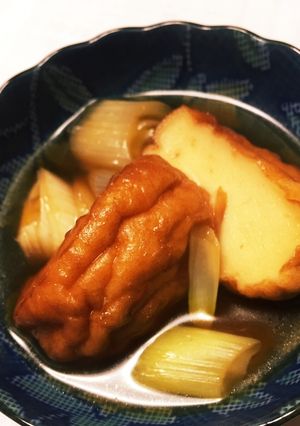 素材の味！絶品☆魚河岸揚げとネギの煮物-レシピのメイン写真
