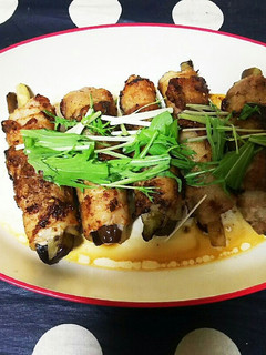 なすの肉巻き-レシピのメイン写真