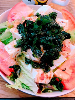 うちの豆腐サラダ~-レシピのメイン写真