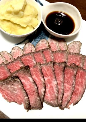 フライパン１つで簡単にローストビーフ-レシピのメイン写真