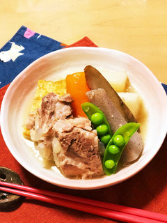 圧力鍋de豚骨の味噌煮-レシピのメイン写真