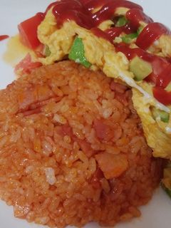アボガドとトマトのふあとろオムライス-レシピのメイン写真