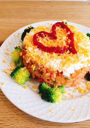 新食感＊オムライスケーキ＊-レシピのメイン写真