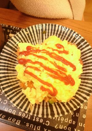 お手伝いしたい！トロふわ卵onオムライス-レシピのメイン写真
